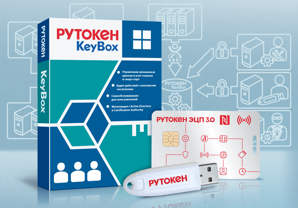 Рутокен KeyBox — официальный вид продукта