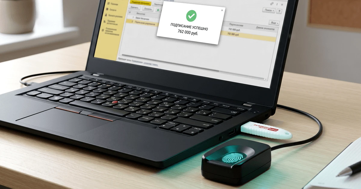 Рутокен БИО — официальный вид продукта