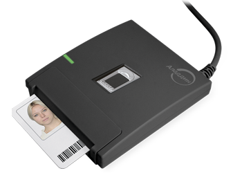 Aladdin SecurBIO Reader со смарт-картой и сканером отпечатков