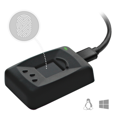 Биометрический USB-токен JaCarta SecurBIO