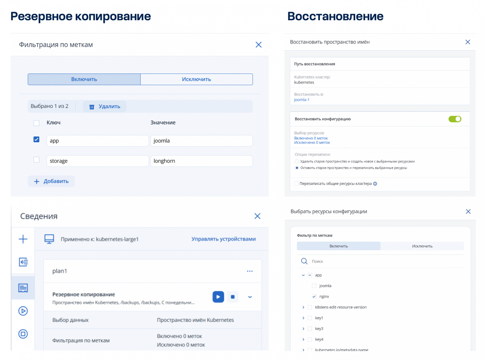 Интерфейс или официальная иллюстрация Кибер Бэкап