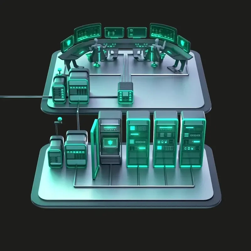 Официальная иллюстрация Kaspersky Industrial CyberSecurity